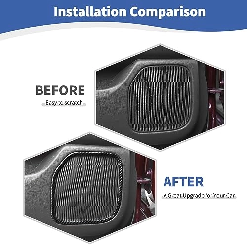 Door Speaker Frame Trim Cover - Chevy Silverado GMC Sierra 2014-2018