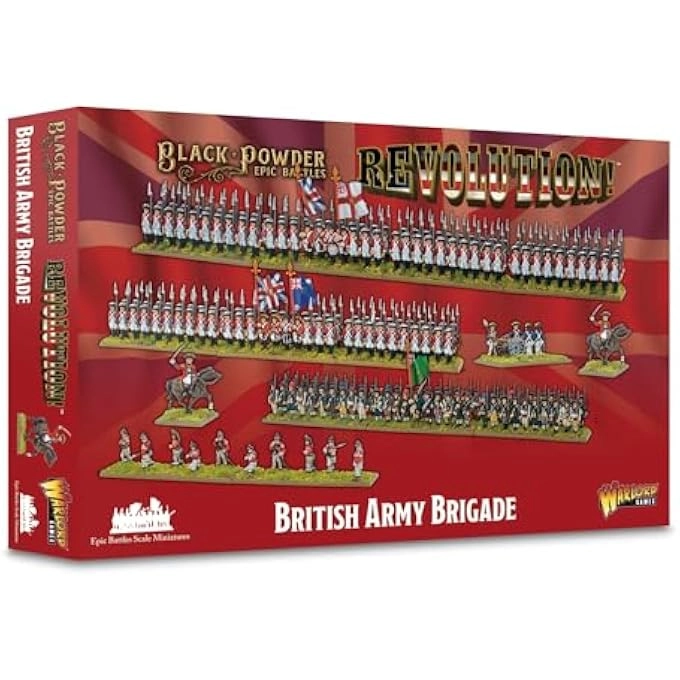 BLACK POWDER EPIC BATTLES: REVOLUTION!: BRITISH ARMY BRIGADE