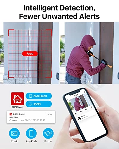 8CH 1080N/720P 4-IN-1 DVR - 1TB 8 channels