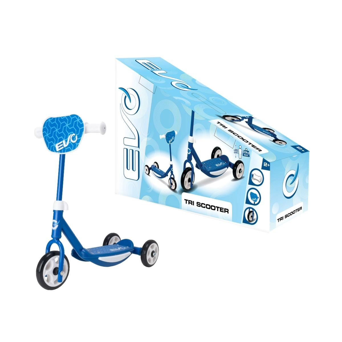 Evo 3 Wheel Scooter - 140mm front 120mm rear