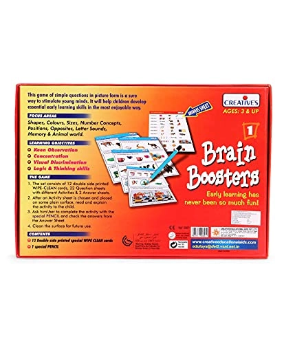 Brain Boosters - 3 years and up 66 pieces