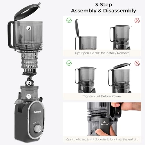 Cold Press Juicer - 300 watts 1.5 Liters
