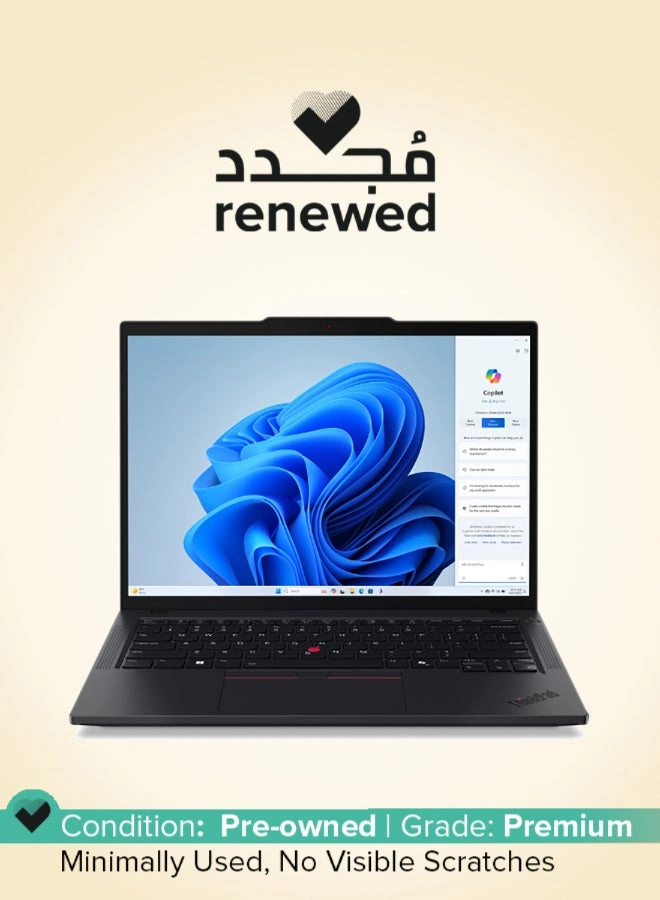 Lenovo (Renewed) ThinkPad T14 21ML000AGR - 14'' Core Ultra 7 155H 16GB DDR4 512GB SSD