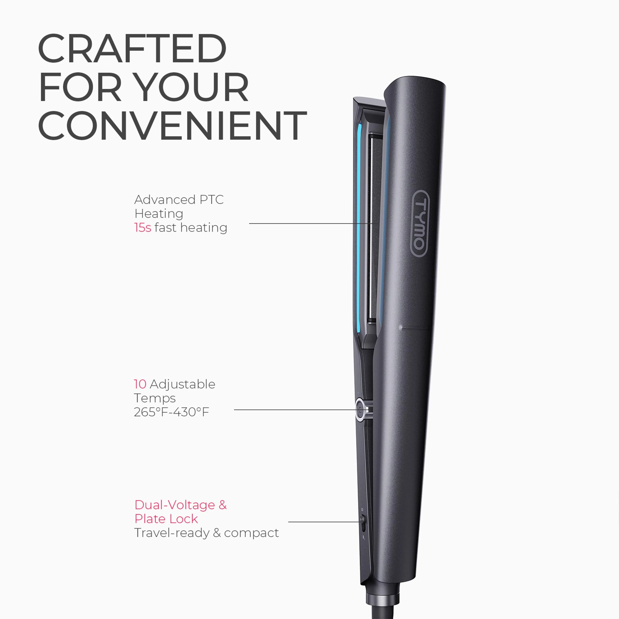 2.0 Flat Iron - 1.5 Inch
