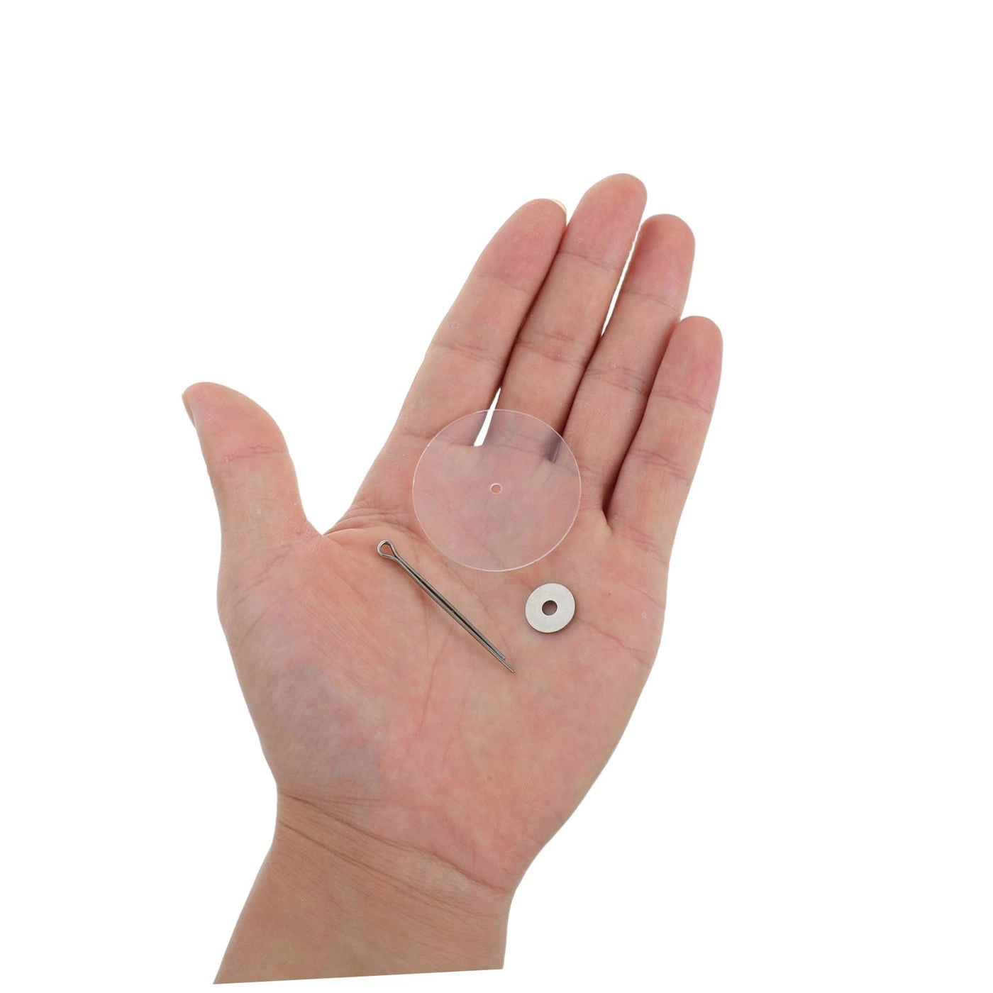 Doll Limb Connectors - 20 x acrylic gaskets 20 x metal gaskets 10 x metal clips