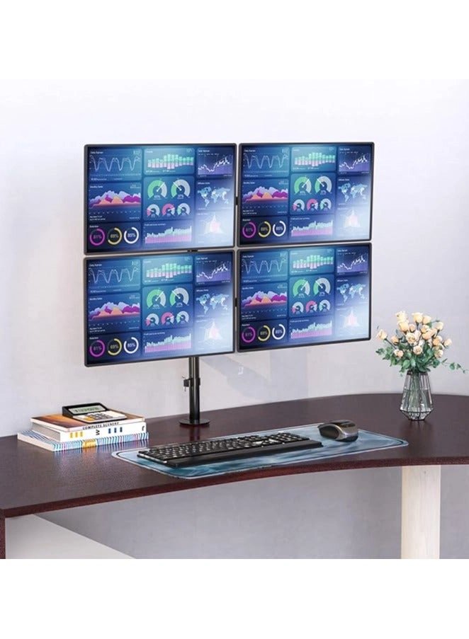 4 Monitor Stand - 32inch VESA 75x75 100x100