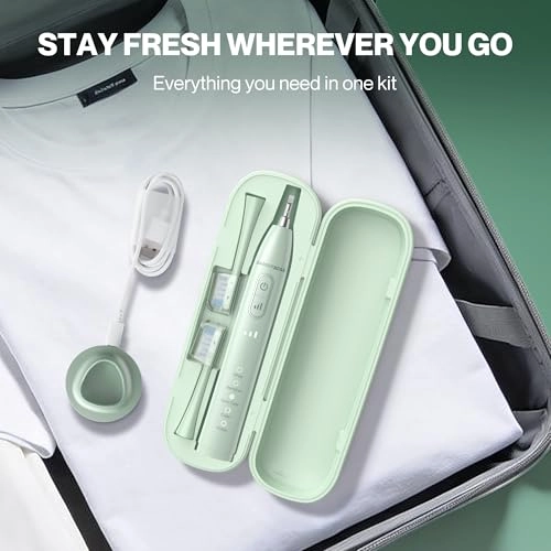 Electric Toothbrush - 5 Modes 3 Intensities Pressure Sensor