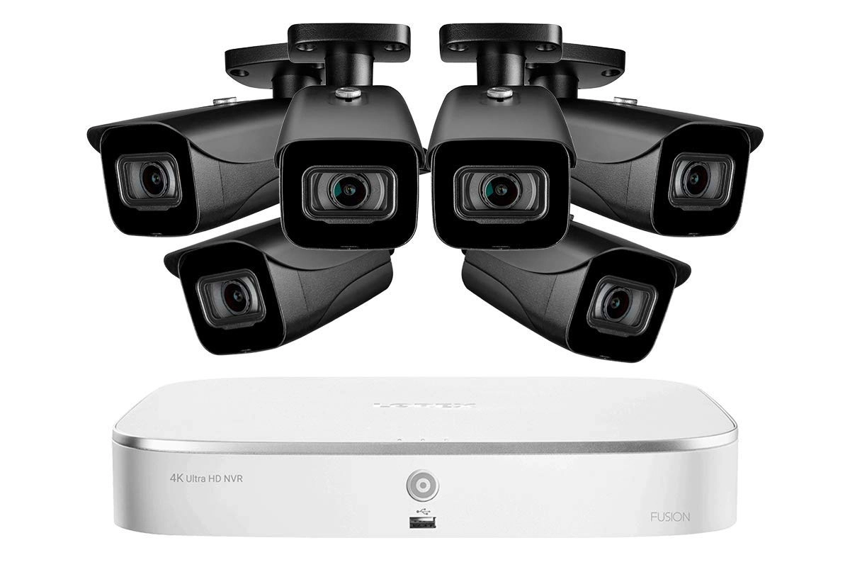 N4K2-86WB - 8 Channel 4K + N842A82 - 2TB + E841CA-E - 8MP White