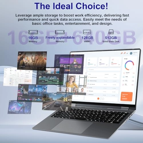 J1 - 16'' Celeron 16GB DDR5 512GB SSD