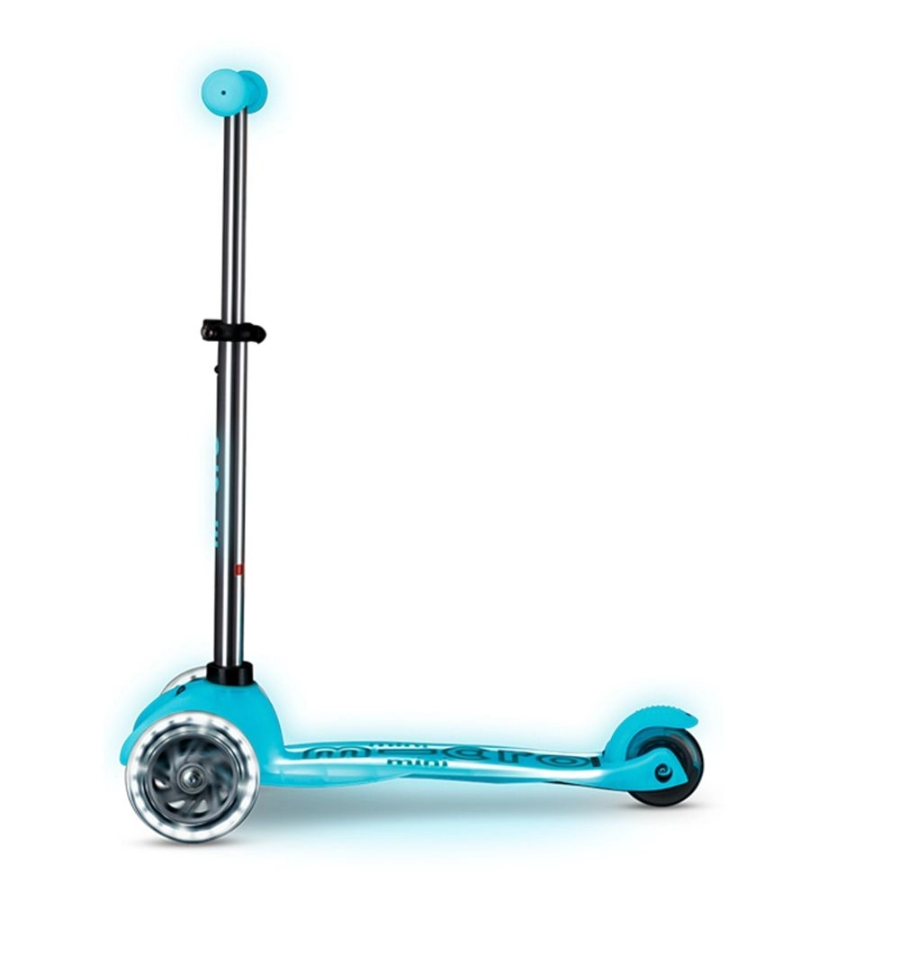 Mini Deluxe 3-Wheel Kick Scooter – 120/85 mm LED