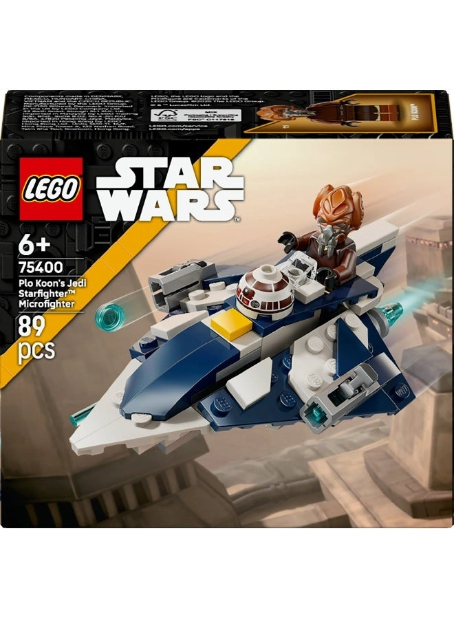 Star Wars Plo Koon's Jedi Starfighter Microfighter (75400) - Plo Koon minifigure 2 stud shooters
