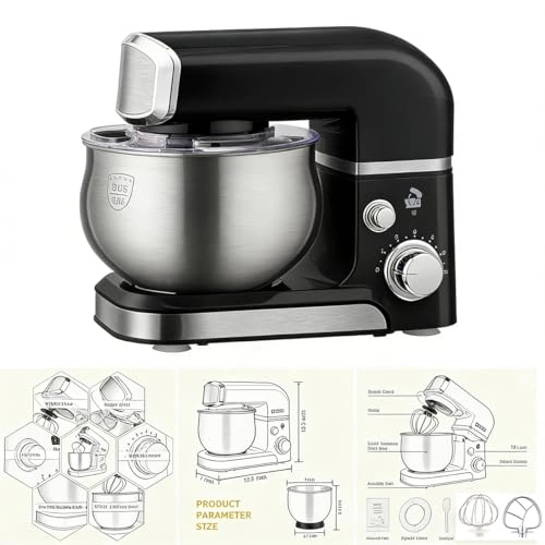 Multifunctional Stand Mixer - 3.5L 600W