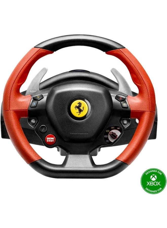 Thrustmaster Ferrari 458 Spider Racing Wheel & Pedals - Xbox One