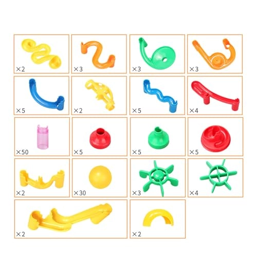 Marble Run Building Blocks - 133 pcs