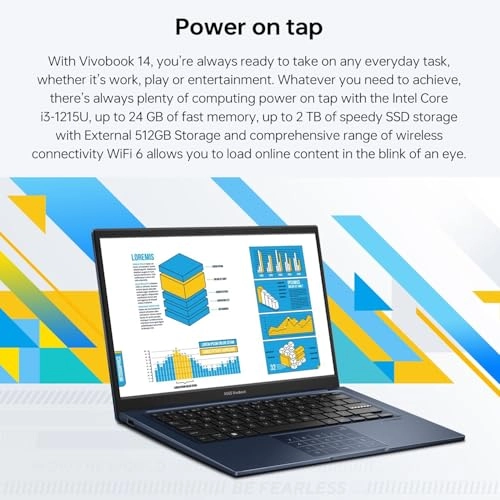 Vivobook 14 X1404Z - 14'' i3-1215U 8GB DDR4 512GB SSD