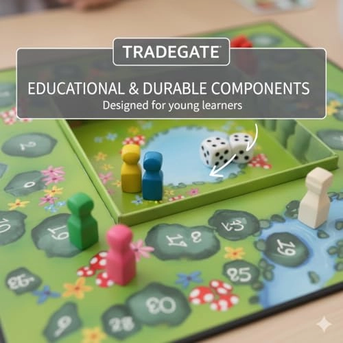 Adventure Board Game - Family Multiplayer Number Cards