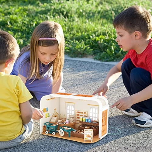 Miniature Dollhouse Kit - Children House 1:32