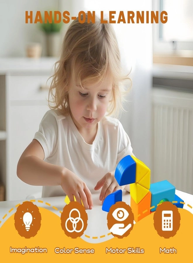 Magnetic Building Blocks - 15 pcs