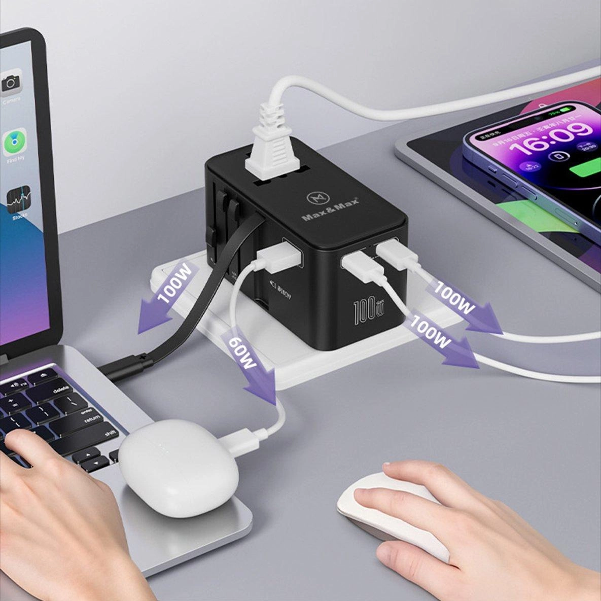 Universal Travel Adapter - 100W