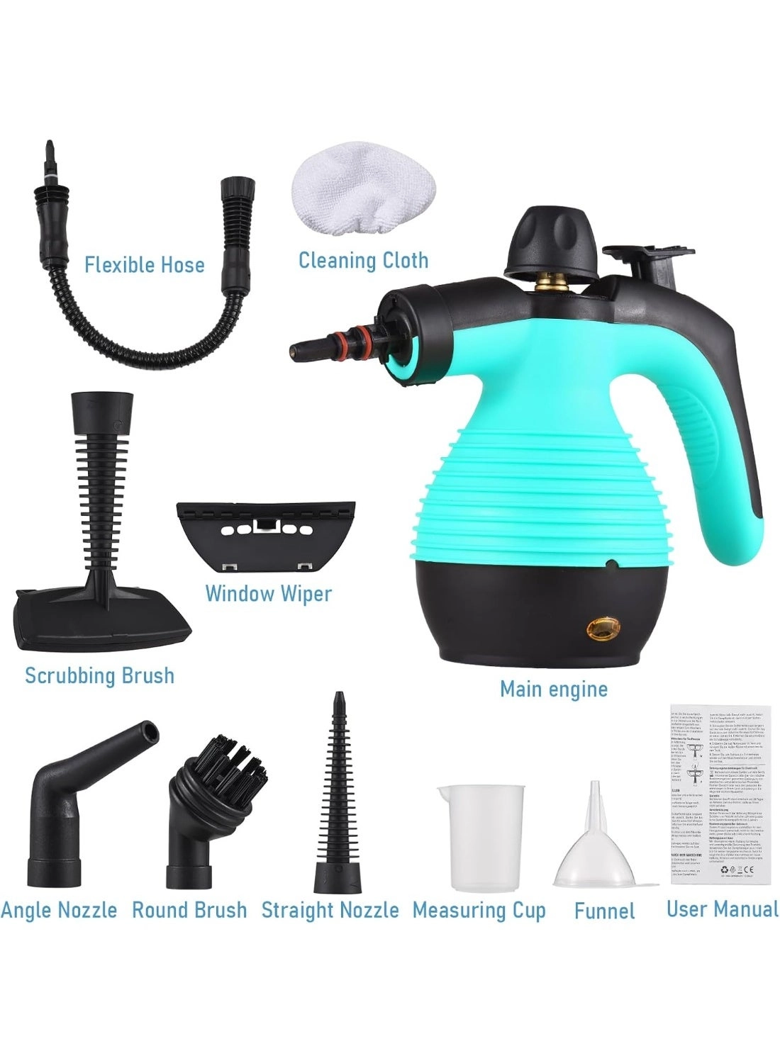 Handheld Steam Cleaner - 3.0bar 350ml