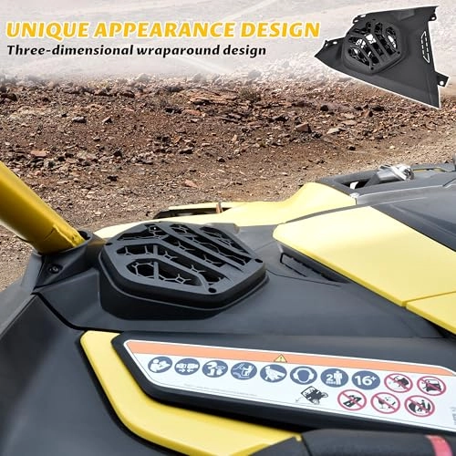 Front Dash Speaker Panels - 6.5"