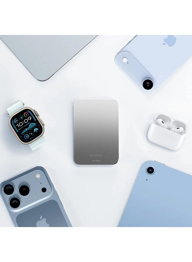 IceMag - 10000mAh Magnetic Wireless Charging