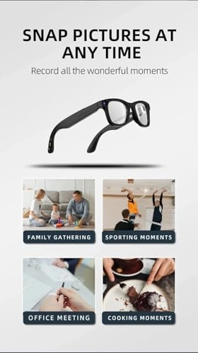 AI Smart Glasses - Real Time Translation Voice Assistant