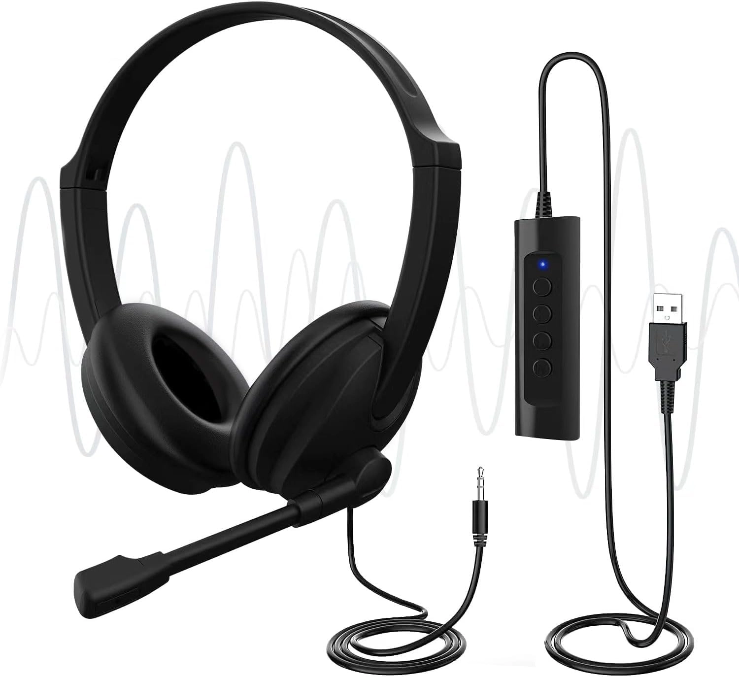 Venker U18 Wired Headset