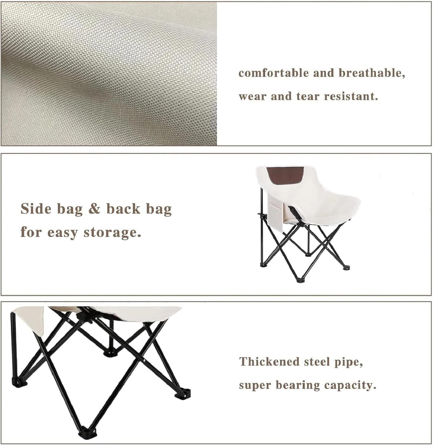Folding Moon Chair - 130kg