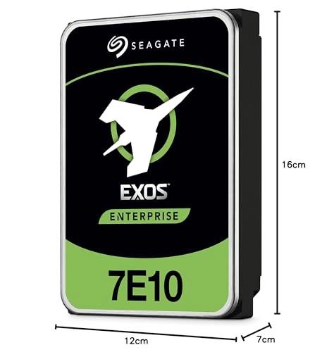 Exos 7E10 3.5" 7200rpm 256MB SAS 12Gb/s (ST6000NM020B) - 6TB