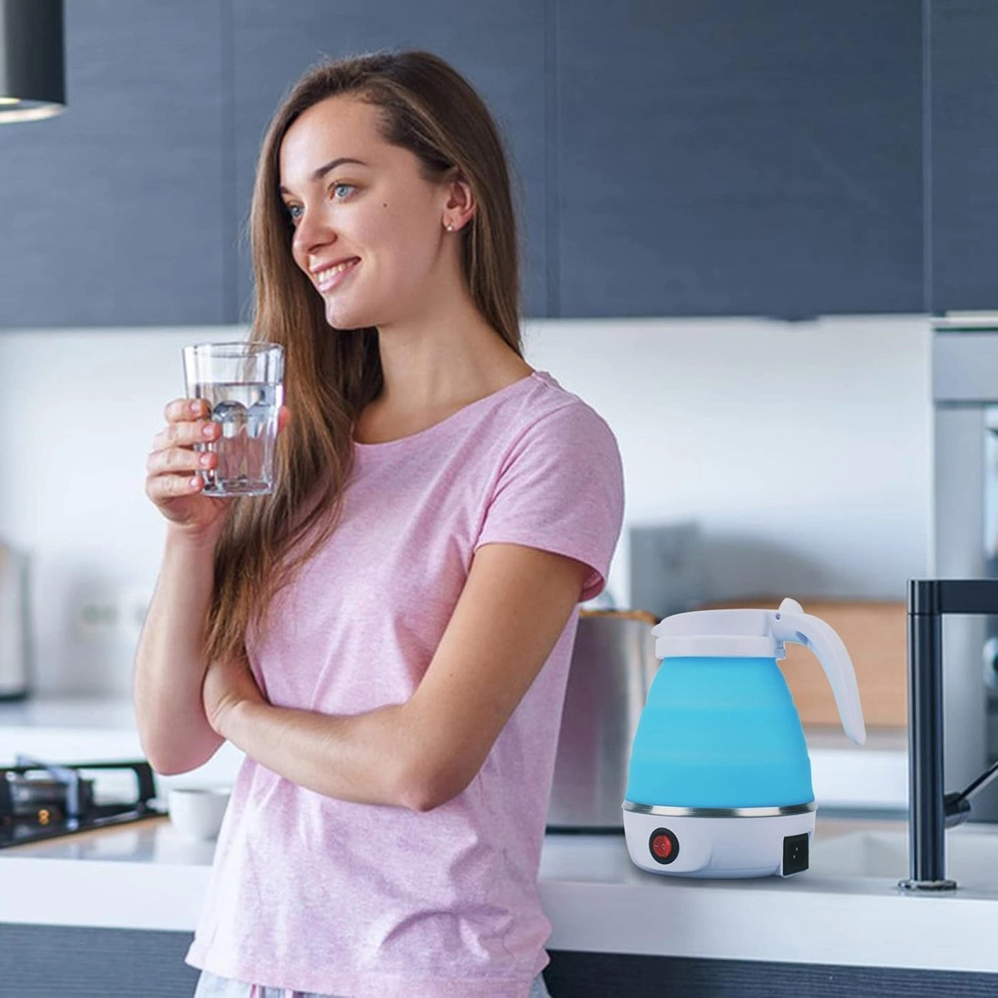 Foldable Electric Kettle - 600ml