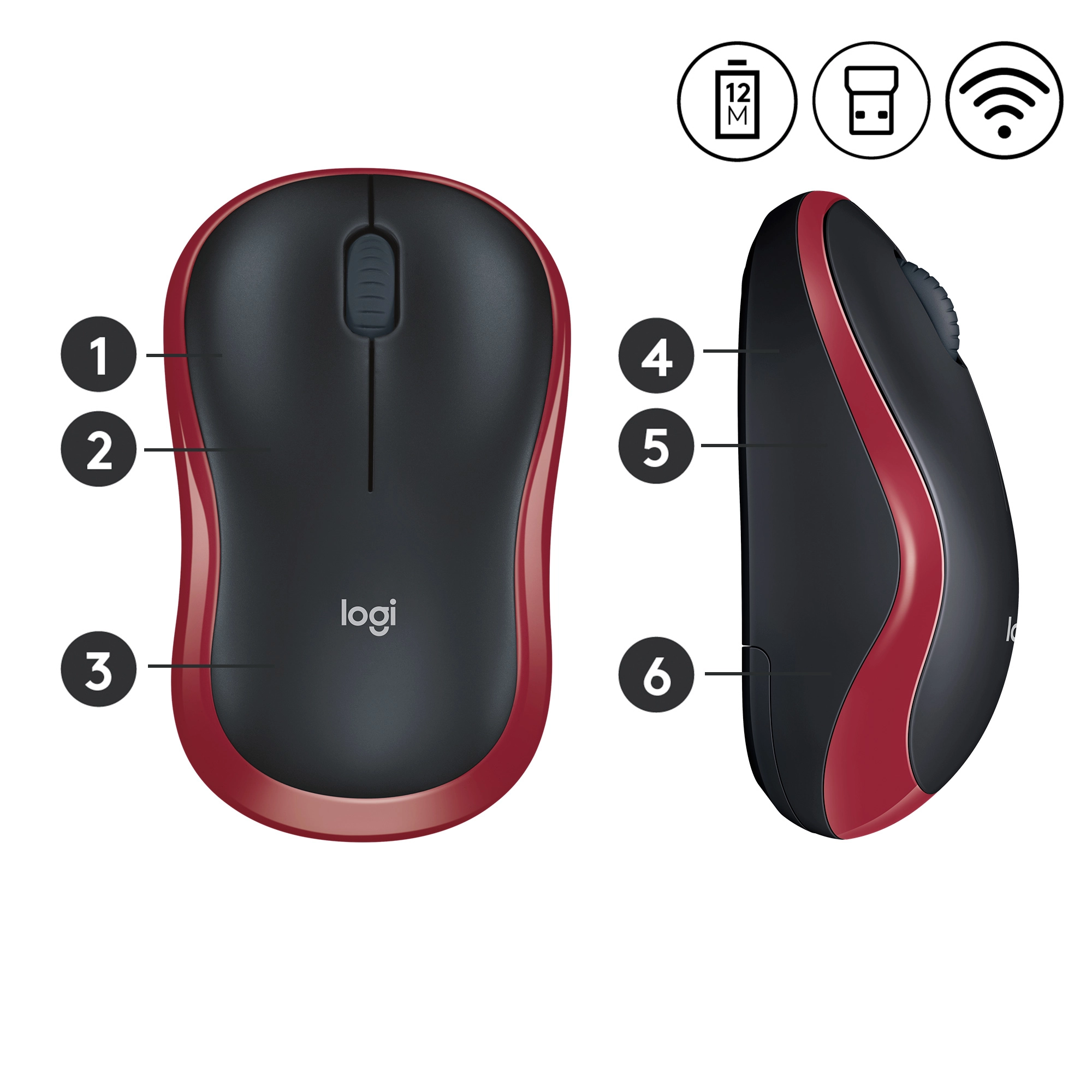 M185 Mouse - Wireless