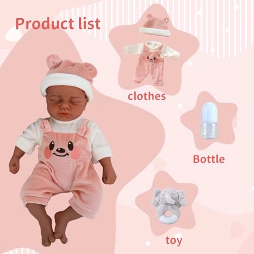 Reborn Baby Doll - Girl 12.2 Inch Silicone