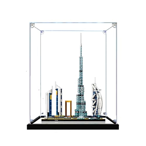 Display Case - Dustproof Clear 3mm Acrylic for 21052
