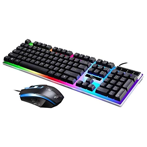 Gaming Keyboard Mouse Set - US Wired/Wireless