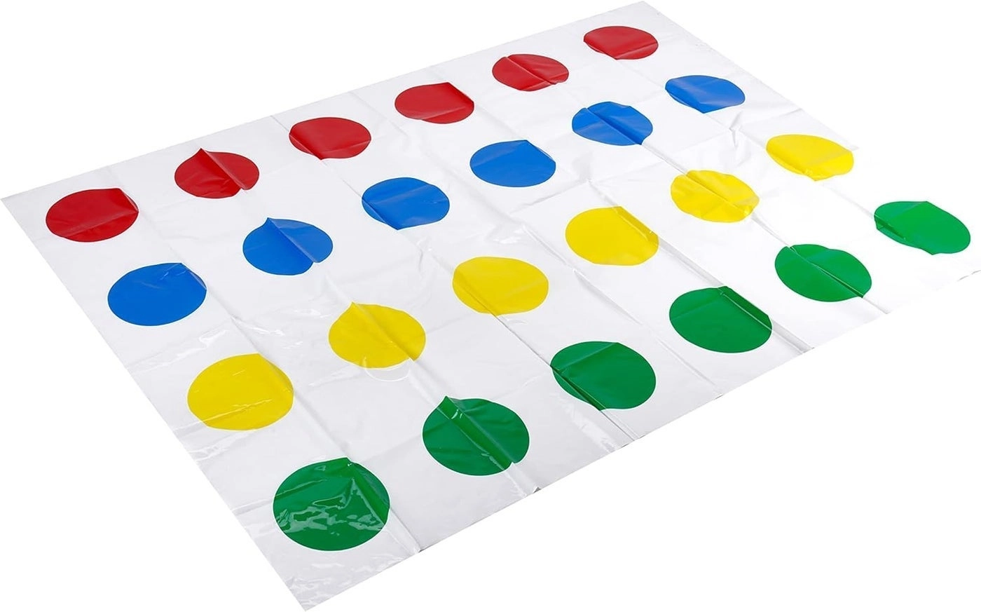 Twister - Floor Game Mat Set Indoor Outdoor with Spinner