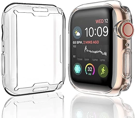 PEFKO Watch Case Cover with Screen Protector for Apple iWatch Series Ultra - 44MM