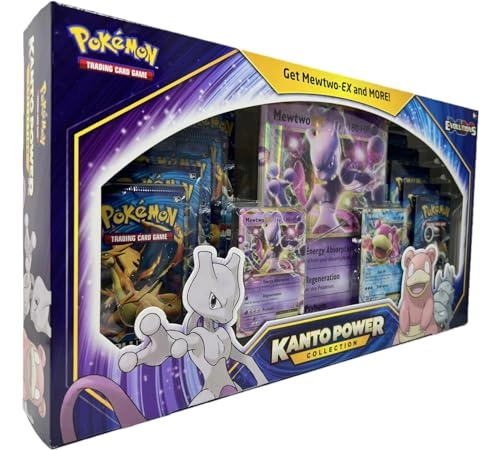 Mewtwo-EX - Oversized + Slowbro-EX + XY Evolutions Booster Pack - 10pcs