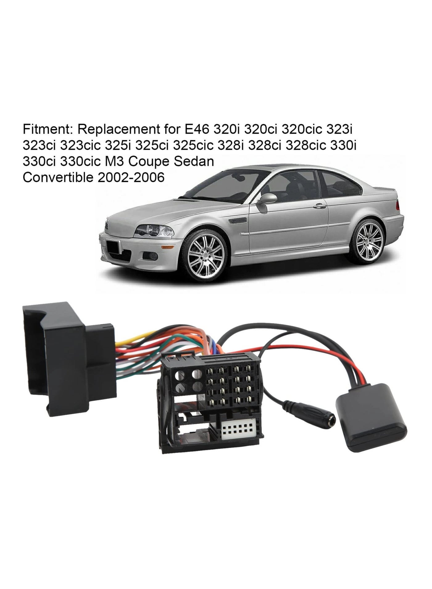 Bluetooth Audio Adapter Cable - 5.0 AUX 5V-12V DC