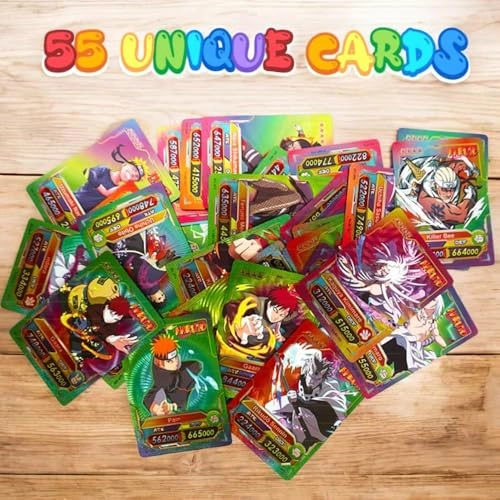 Naruto Collectible Cards - English 55pcs