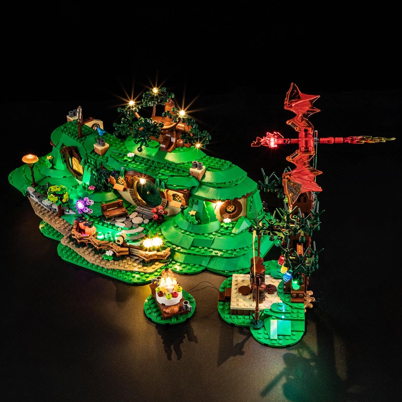 LED Light for 10354 Lord of The Rings The Lord of the Rings: The Shire Building Blocks Model - Lord of The Rings