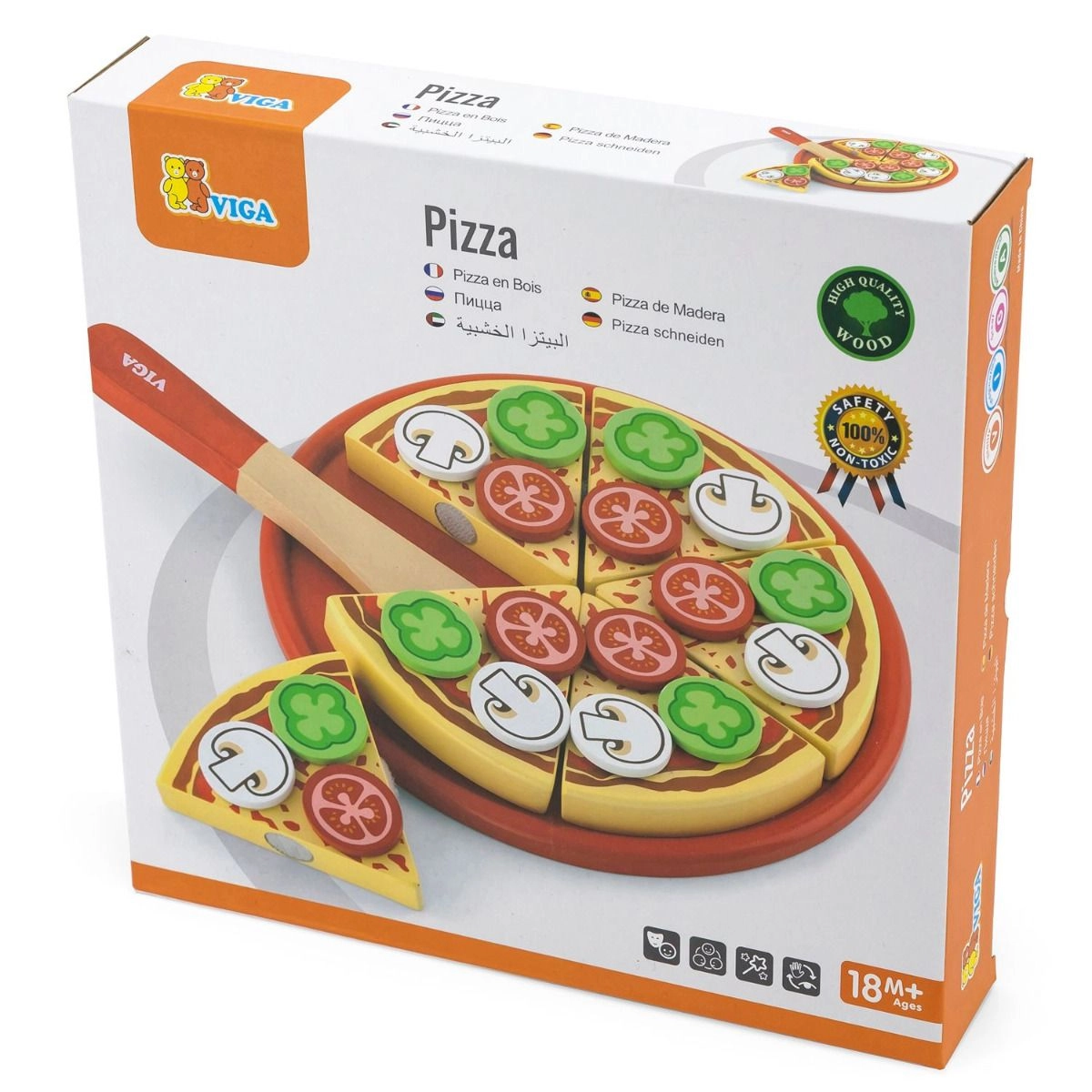Pizza - Wooden (SW-58500)