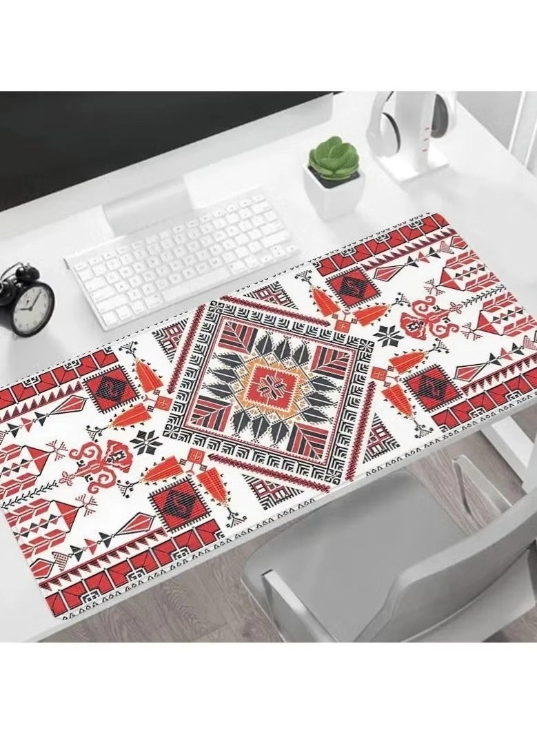 Large Polyester Cloth Gaming Mouse Pad - 80x30 cm