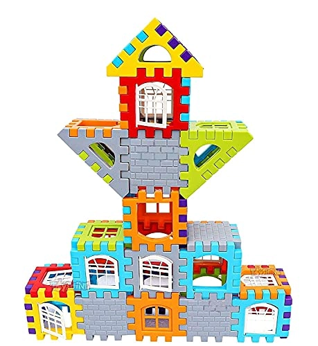 My Happy House Home Building Blocks - 72 pcs