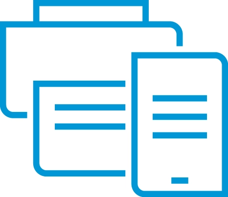 Customisable shortcuts on your phone or printer