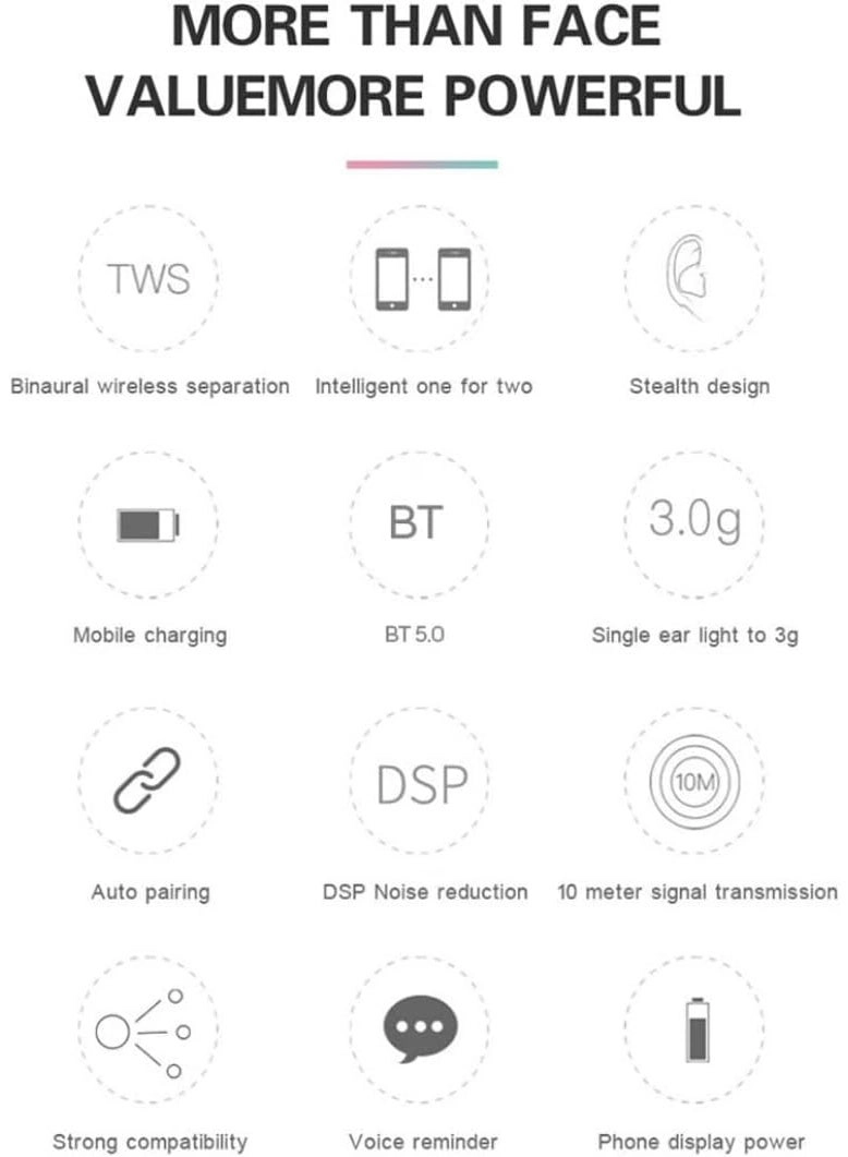 True Wireless Earbuds Wireless Earbud
