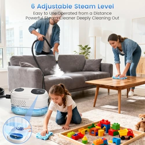 Handheld Steam Cleaner - 3 Bar 1100ml