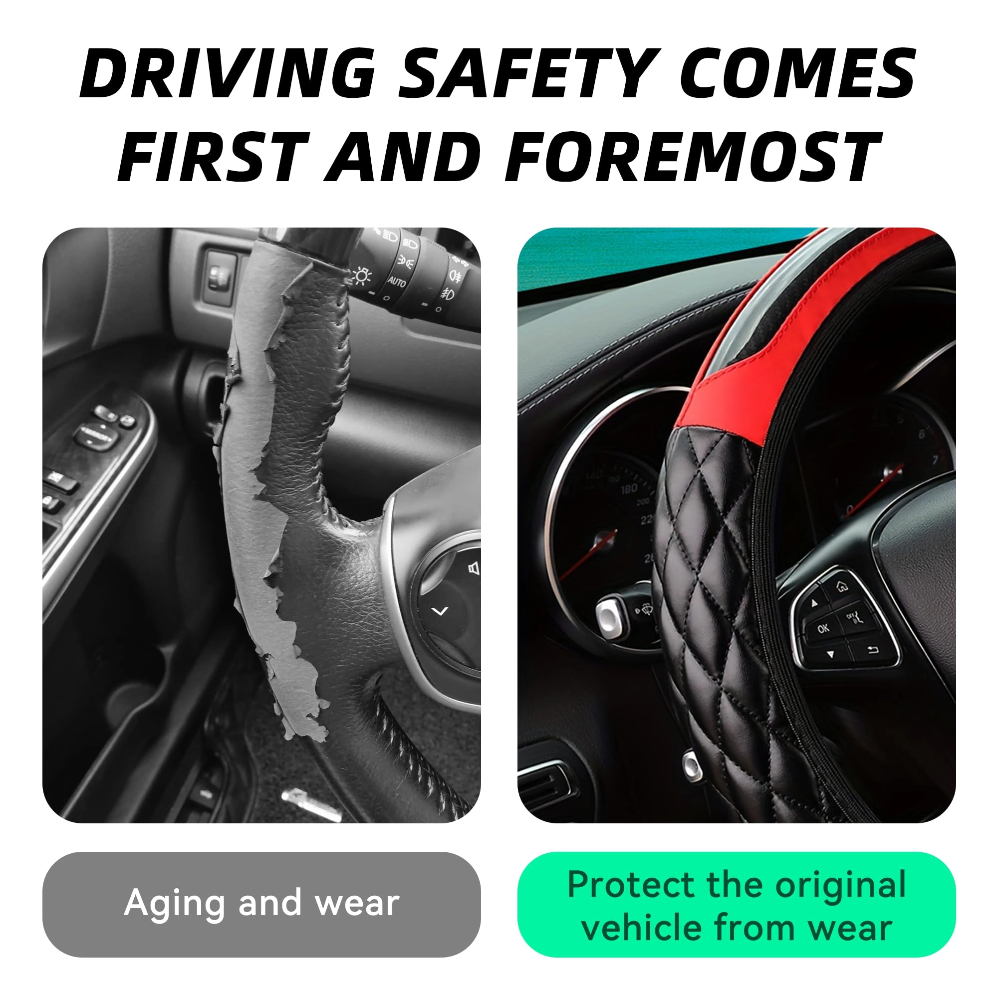 Car Steering Wheel Cover