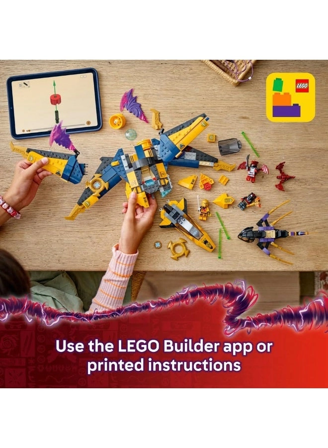 Ninjago Ras And Arin's Super Storm Jet (71833)