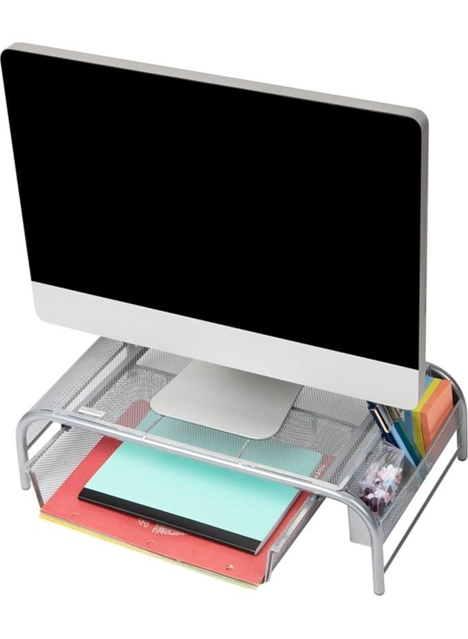 Metal Mesh Monitor Stand